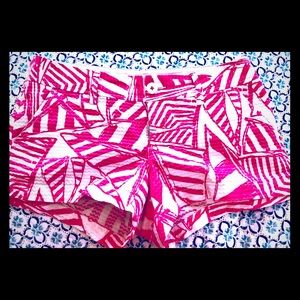 Lilly Pulitzer Walsh shorts sz 4 yacht sea